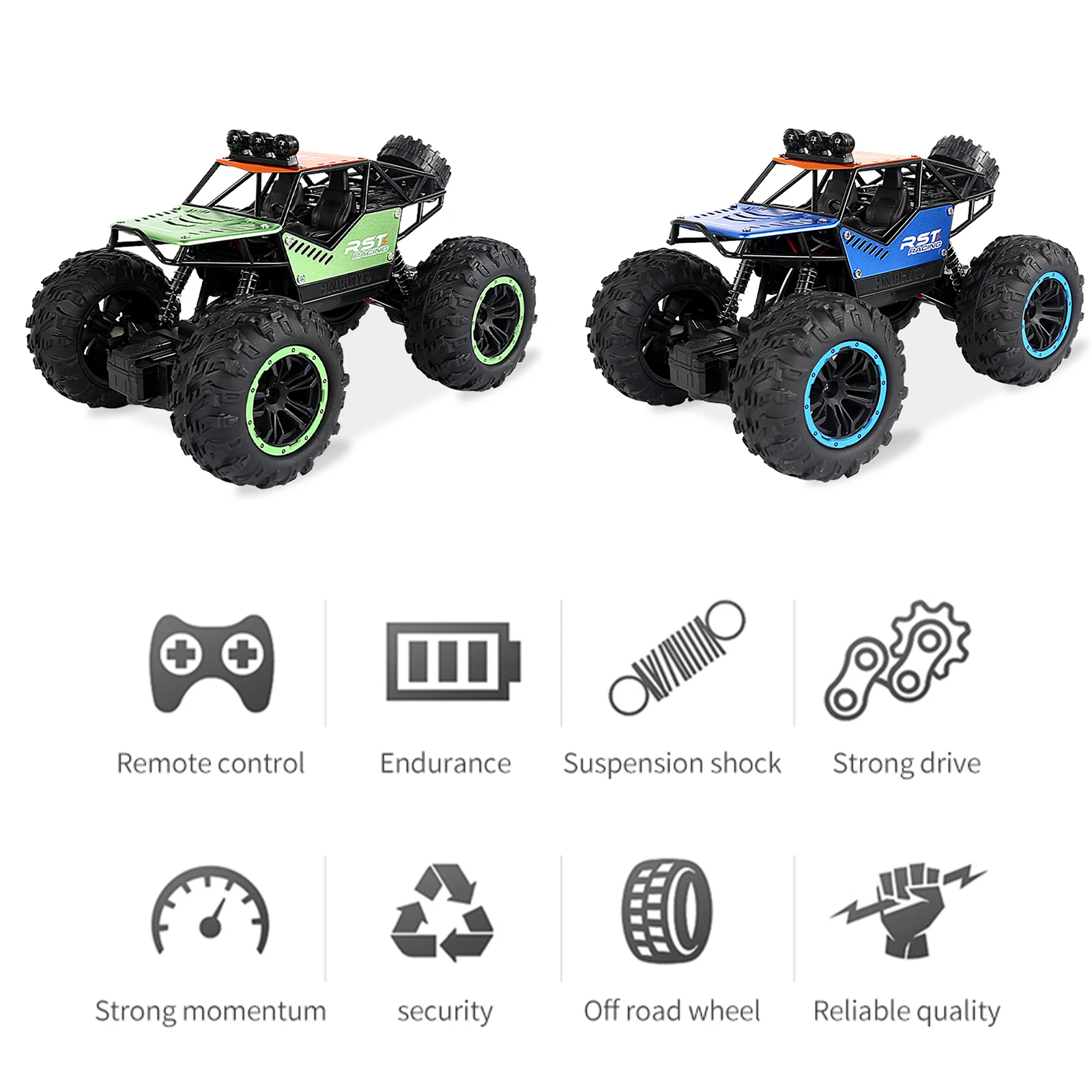 1/20 RC Car 20KM/H High Speed Off Road RC Trucks Alloy Shell Racing Climbing RC Car Gifts for Kids Adults 1/20 RC Car 20KM/H High Speed Off Road RC Trucks Alloy Shell Racing Climbing RC Car Gifts for Kids Adults