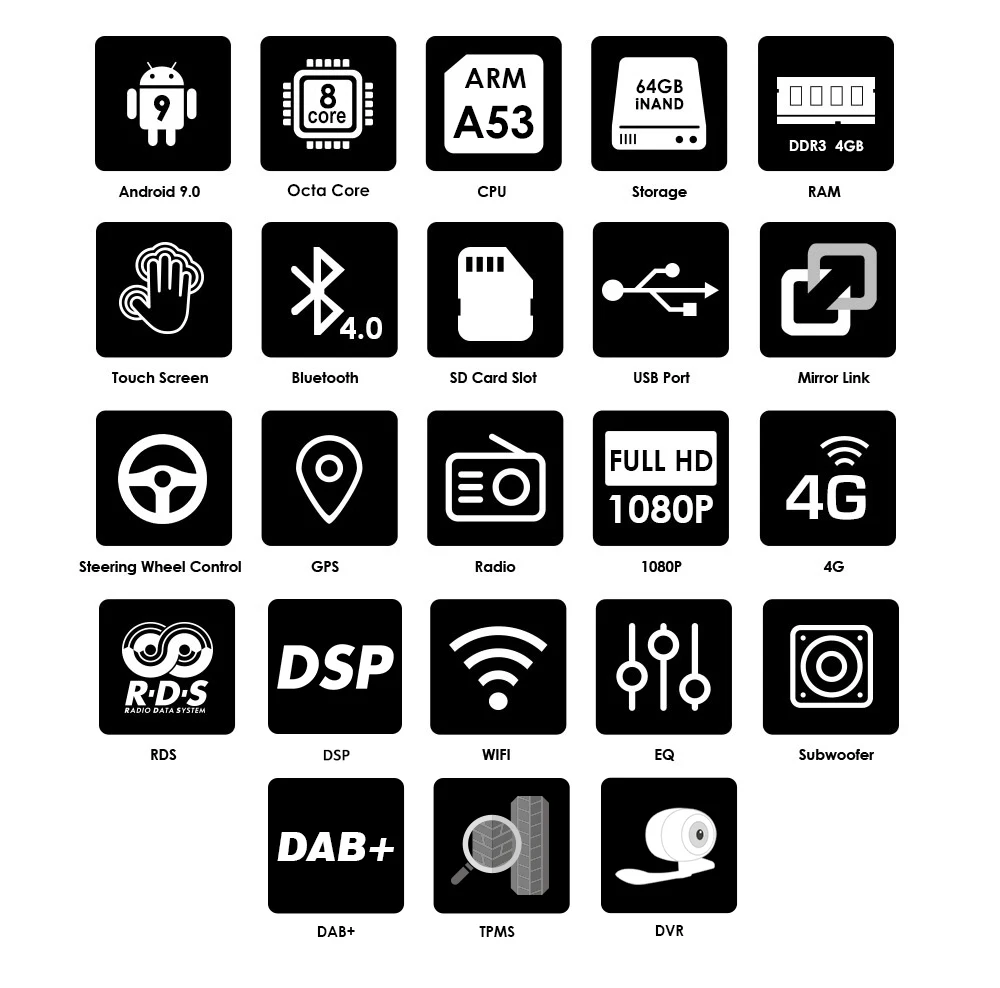 Clearance NEW!!!2DIN Android 9.0PX5 Octa core 4GRAM+64GROM GPS Navigation for Mercedes-Benz A-W168 C-W203Viano VitoW209Support SWC WIFI 2