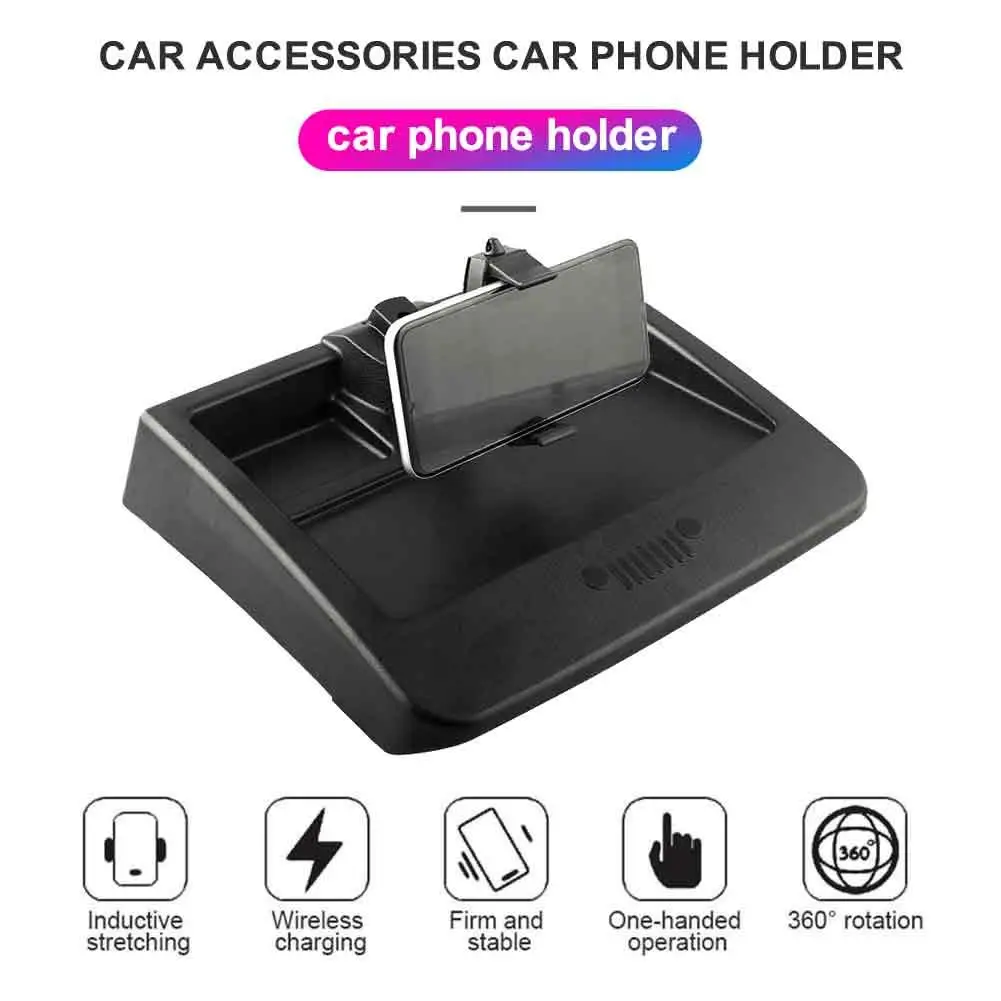 

Multiple Car Dashboard Mounting System With Phone Stand For Stand Mount Interior Car Accessories For Wrangler JK 2007-2010