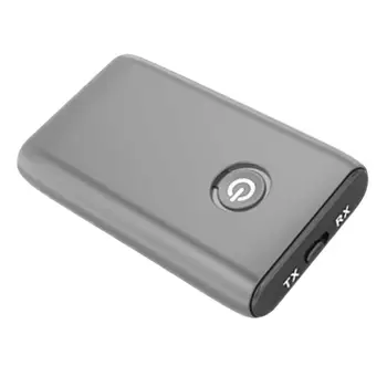 

2 In 1 Wireless Bluetooth 5.0 Transmitter Receiver Chargable For TV PC Car Speaker 3.5mm AUX Hifi Music Audio Adapter