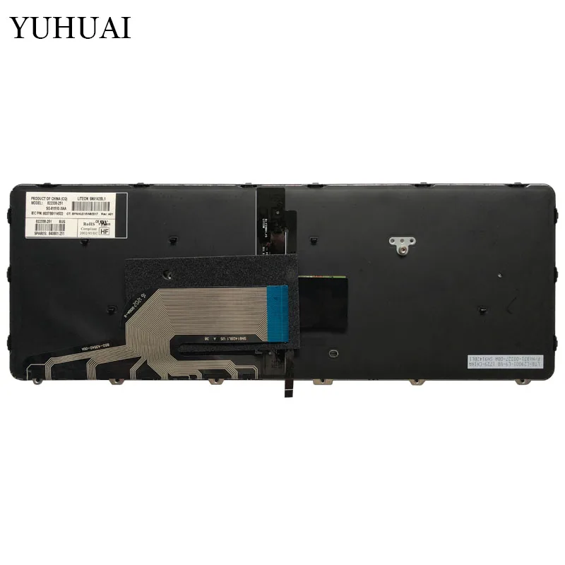 Новая русская Клавиатура ноутбука с подсветкой для hp Probook 430 G3 430 G4 440 G3 440 G4 445 G3 640 G2 645 G2 с рамкой/джойстик