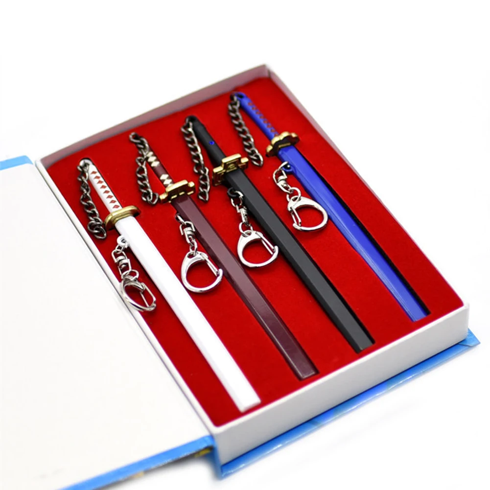 

ELBCOS One Piece Roronoa Zoro Sword Sandai Kitetsu Wado Ichimonji Yubashiri Shusui Boxed Model Toy 4 Pcs/Set