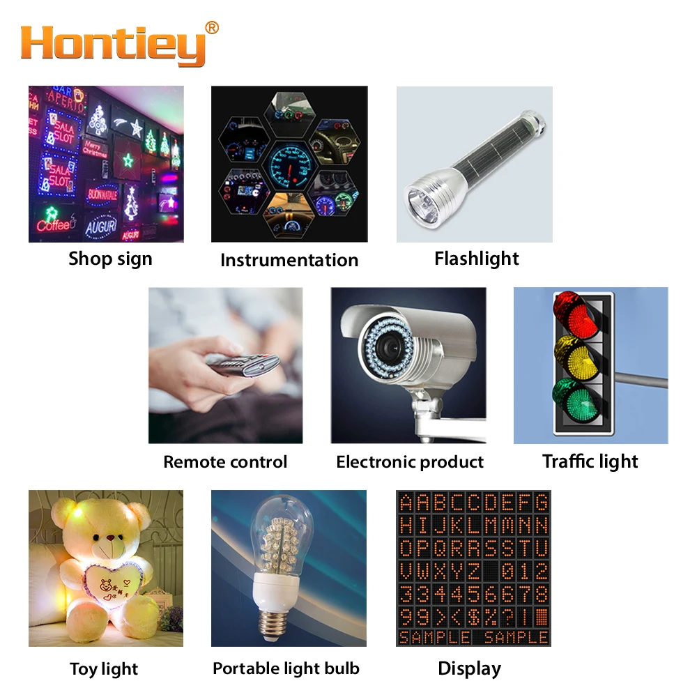 Hontiey 10 шт. светодиодный общий катод, Анод RGB 5 мм 8 мм 10 мм диодный светильник красный синий зеленый рассеянный прозрачный светильник из бисера