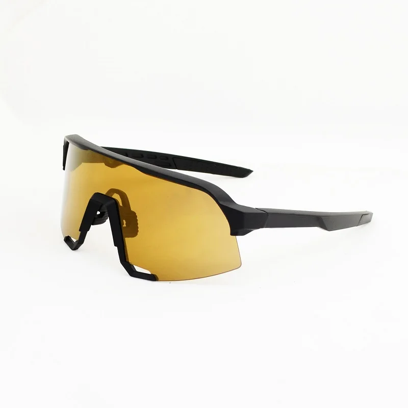 3 Lens Not Polarized 3 линзы UV400 поляризованные велосипедные очки Mtb гоночный мотоцикл солнцезащитные очки спортивные беговые очки для езды мужские и женские велосипедные очки - Цвет: 3 Lens Not Polarized