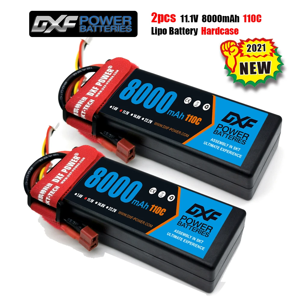 8000mah 110C MAX 220C Lipo Battery Hard 