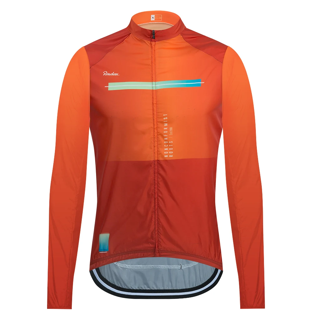 Unisex Cycling Jackets Bicycle Windproof Cycling Clothing Bike Maillot Sports Long-sleeved Light and Thin Jersey