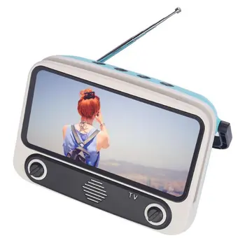 

NiCe Pth800 Retro Tv Style Mobile Phone Bracket Card Wireless Speaker Outdoor Wireless Audio Professional