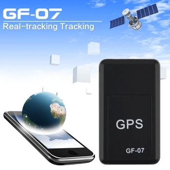 

Mini GF-07 Car Magnetic Anti-Lost Recording Real-time SOS Tracking Device For Vehicle Car Locator gps tracker With Box