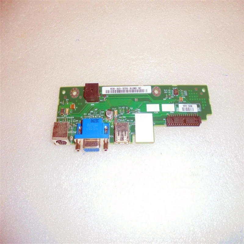Original FOR Dell N0118 0N0118 Poweredge 2650 Front USB VGA Control Panel Board 100% Test OK