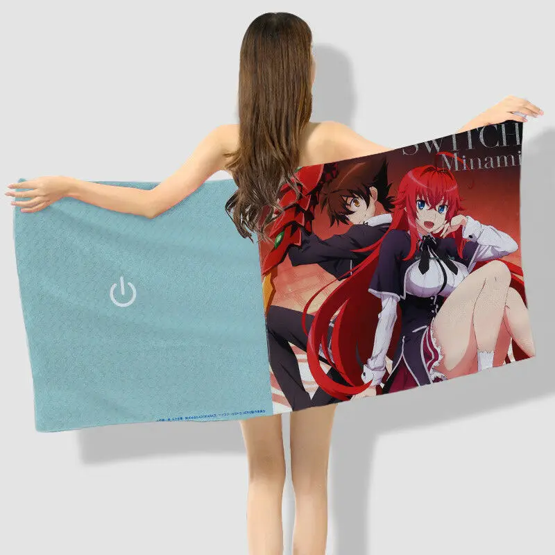 NEW Anime High School DxD Rias Gremory Microfiber Bath Bathroom Shower Facecloth Manga | Дом и сад