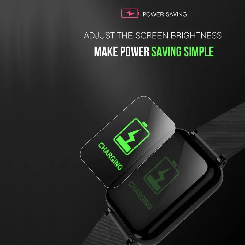 B57 Smart Watch Waterproof Heart Rate Monitor Blood Pressure Multiple Sport Mode Smartwatch Women Wearable Watch Men Smart Clock