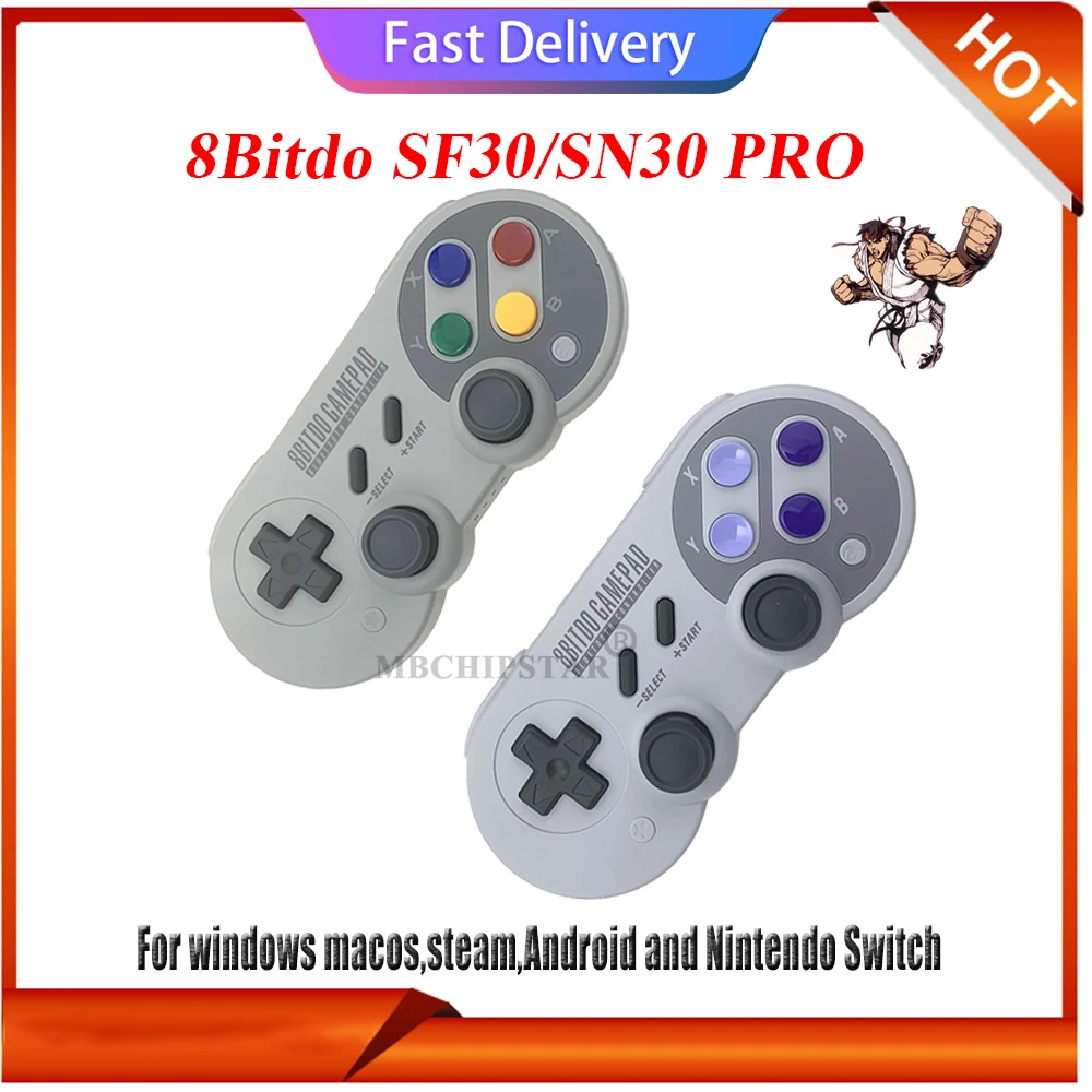 

8Bitdo SF30 Pro SN30 Pro Gamepad for Nintendo Switch Android Joystick Wireless Bluetooth Game Controller Dropshipping