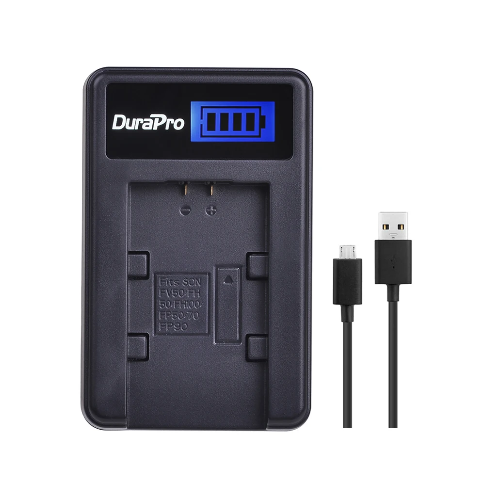 Bateria e Carregador para Sony Np-fv100 np Fv30 Fv50 Fv60 Fv70 Pxw Z90 X70 Nex-vg30e Hxr Nx70 Nx80 Mc80 3900mah - Image 3
