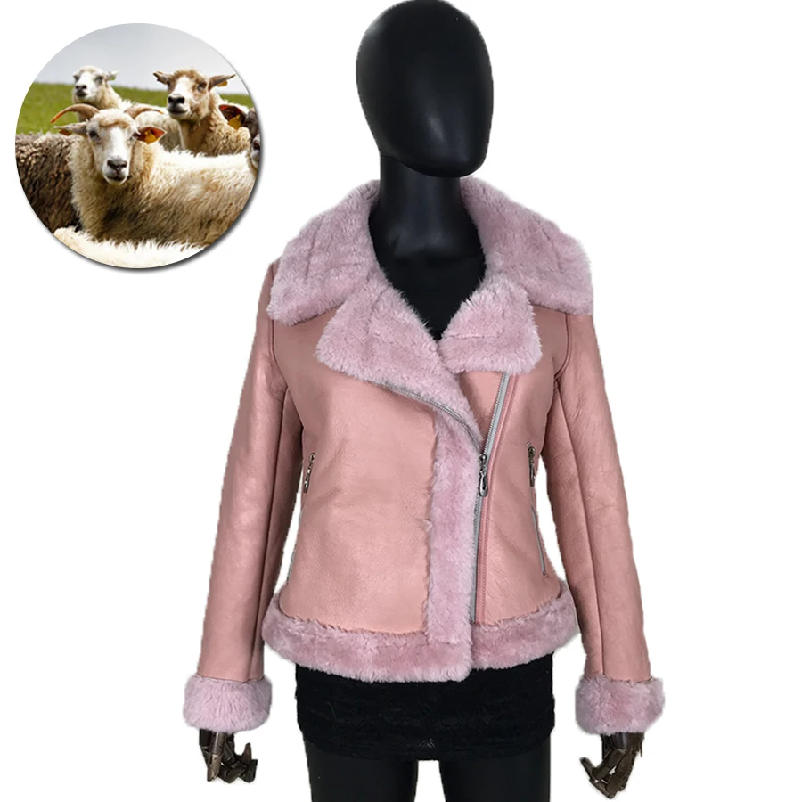 Jackets Genuine Leather Coat Outerwear Short Autumn Winter Women Warm Casual Overcoat High Quality | Женская одежда