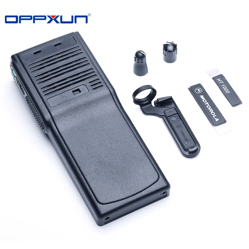 OPPXUN-carcasa exterior delantera de repuesto nuevo, cubierta para Motorola Radio HT1000