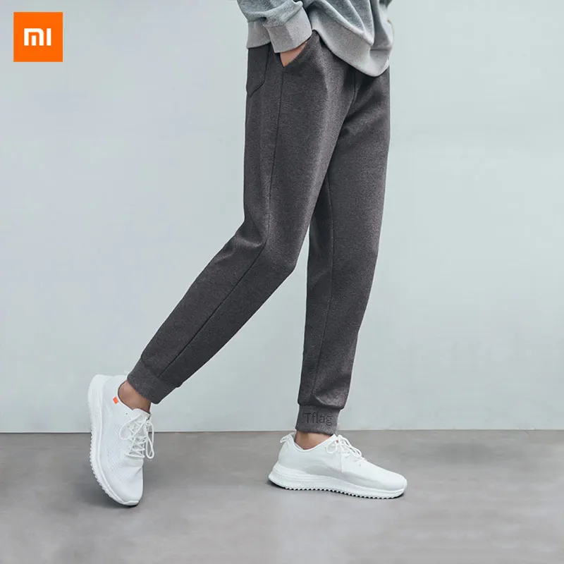 Xiaomi Mijia мужские плюшевые теплые защитные штаны двухслойные композитные удобные