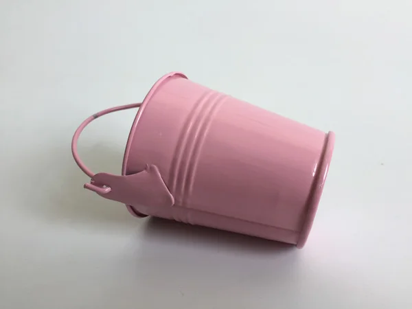 100 шт./лот, D7 * H7CM, 160 мл, мини горшки, садовое ведро, железные горшки, розовые оловянные ведра, коробка для конфет, вечерние подставки