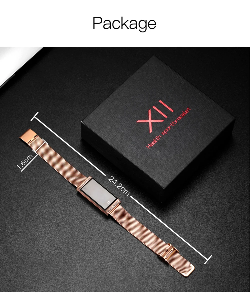 Microwear X11 умный Браслет фитнес-трекер сна монитор сердечного ритма IP68 Водонепроницаемый Спортивный Браслет Смарт-часы для мужчин и женщин