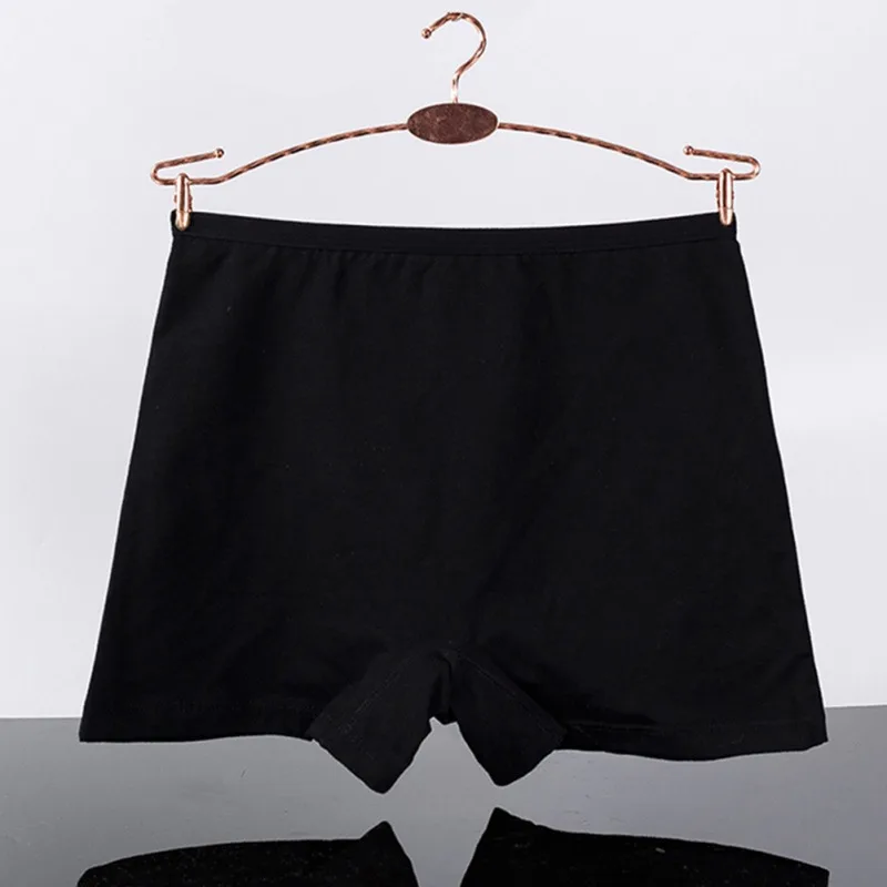 6XL, женские трусы размера плюс, хлопок, нижнее белье, одноцветные, комфортные трусики, высокая талия, женские интимные трусики