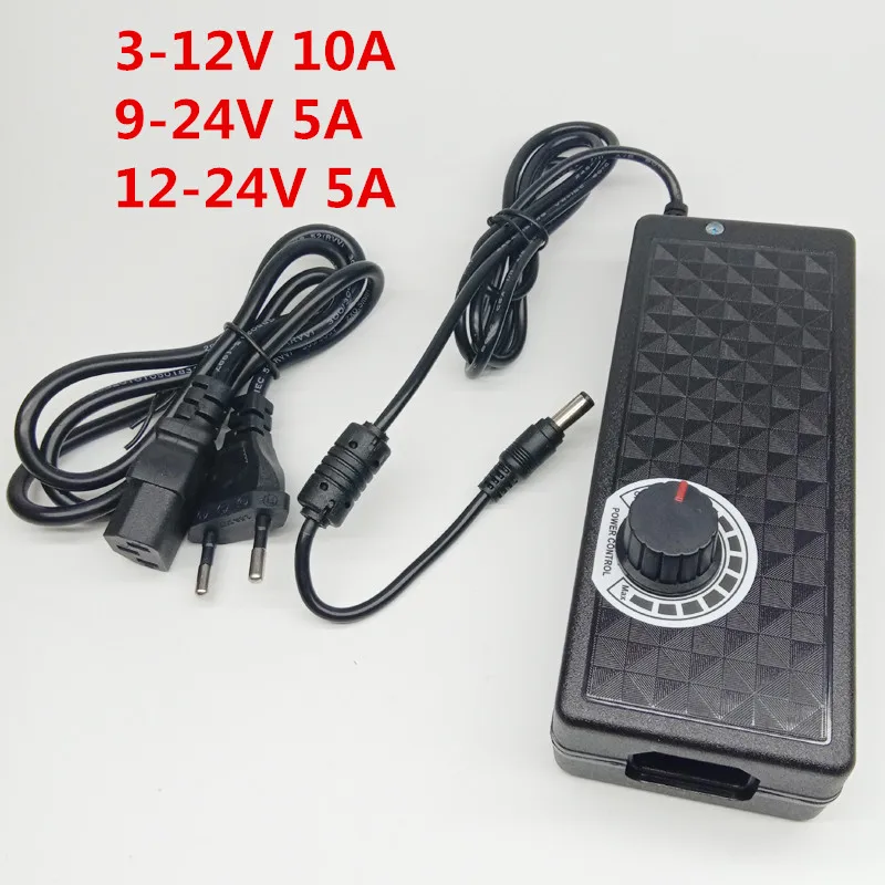 Адаптер переменного тока dc 12 V-24 V 3 V-12 V 9 V-24 V Регулируемый ac 12 14 15 16 17 18 19 20 22 24 V вольт универсальный адаптер питания