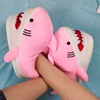 Girls Ins Animal Shark Shoes For Women Winter Fuzzy Slippers Unisex Indoor Cute Slides Female Slippers 2022 New Airrval ► Photo 1/6
