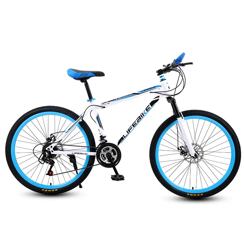 Mountain Bike Variable Speed Shift Double Disc Brake Shock Absorber Men and Women Bicycle Off Road New