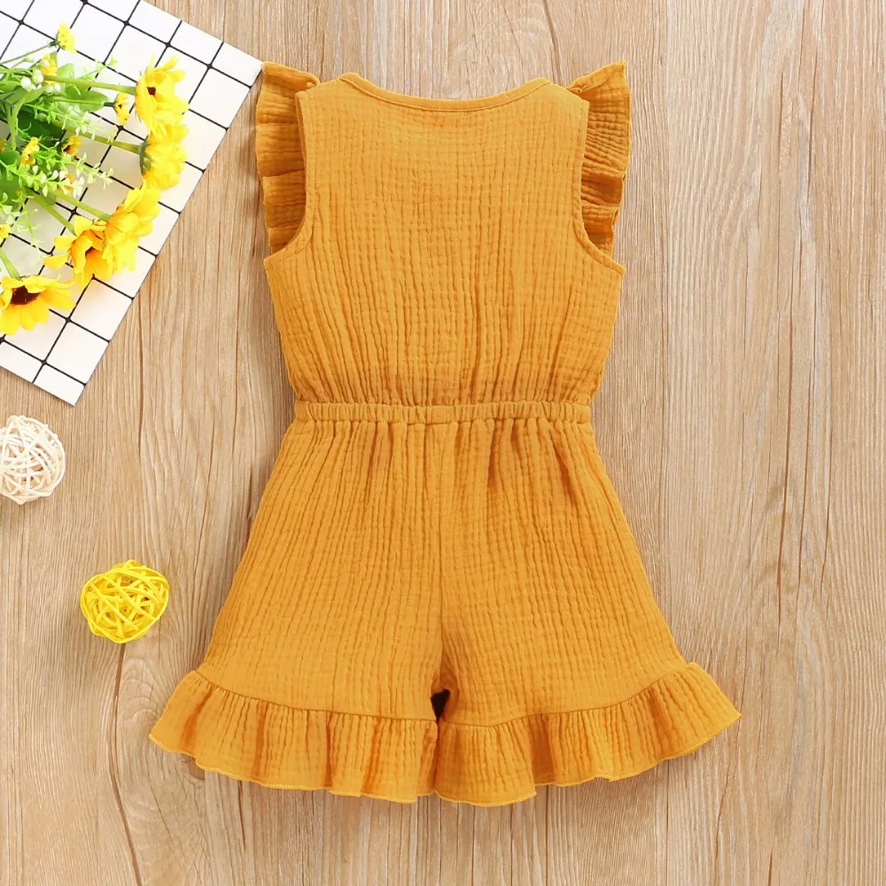2020 summer baby cotton rompers newborn girl jumpsuit (11)