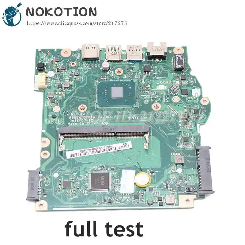 NOKOTION-placa base para portátil Acer Aspire ES1-533, placa base