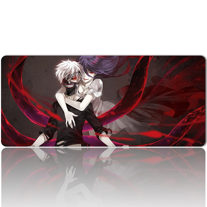 東京グールマウスパッドアニメゲームテーブルマットオフィスキーボードパッドtcgプレイマット デスクマット大型マウスマット非スリップ 53 Mouse Pads Aliexpress