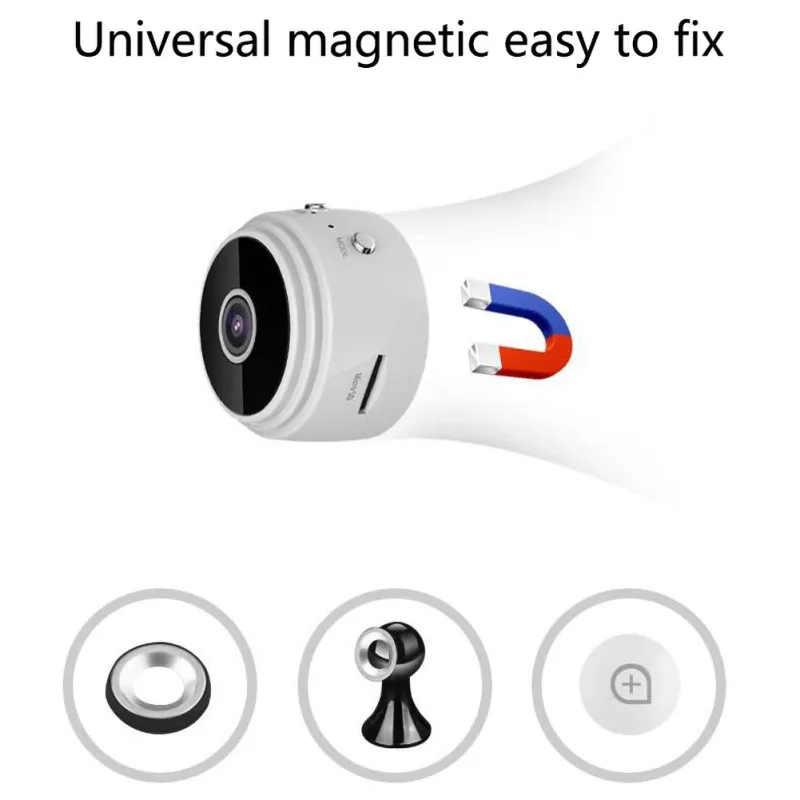 A9 WiFi мини камера 1080P HD ИК детектор движения ночного видения видеокамеры 150 градусов широкоугольная Голосовая видео веб-камера