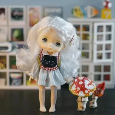  Xiaomi Mijia Monst Savage Baby Bid Doll 20 Cm Tall Small and Exquisite Childlike and Lovely Girl Gi