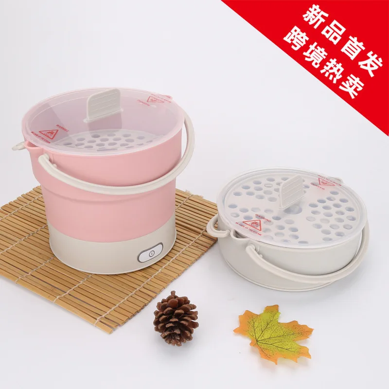 

New Style Multi-functional Portable Travel Folding Electric Cooker Dormitory Household Anti-Dry Electric Hot Pot
