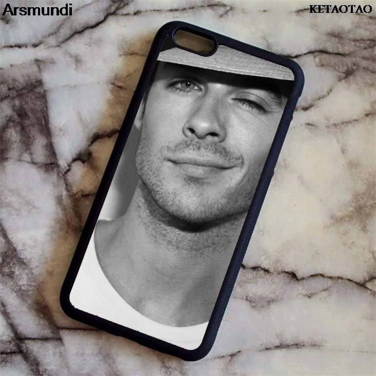 KETAOTAO Vampire Diaries Damon Salvatore Phone Cases for iPhone 4S 5C 5S 6S 7 8 Plus X Case Soft TPU Rubber Silicone |