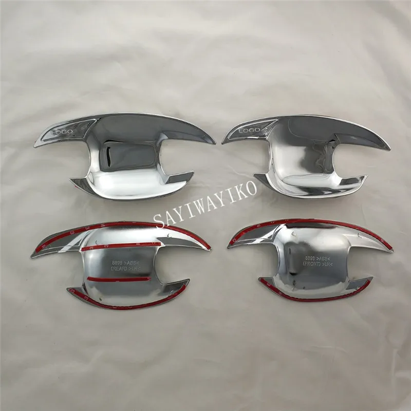 Для Toyota Prius xw30 2009 2010 2012 дверная ручка крышка чаши ABS хромированные аксессуары наклейки для стайлинга автомобилей 4 шт