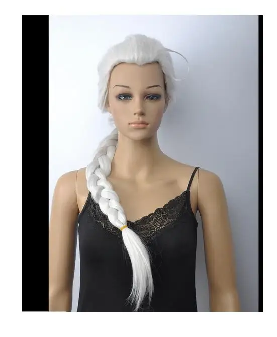 Zhaoxia++ 01442@ Q8++ косплей парик Cos Серебристые белые парики