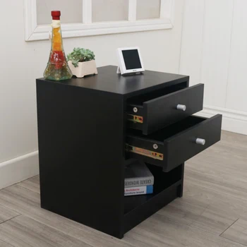 

Home Decoration Home Bedroom Bedside Table Coffee Table with Drawer Simple Wood Night Stand Vintage Simple Home Decoration