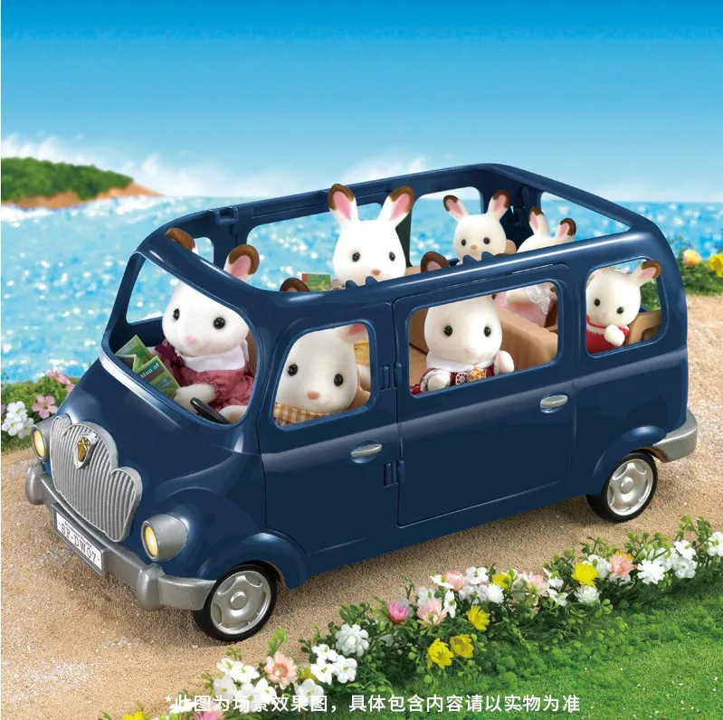 Semipkg детская Sylvanian Families игрушка Joy Suburban Car игровой дом для девочек кукла Игрушечная машина 5274