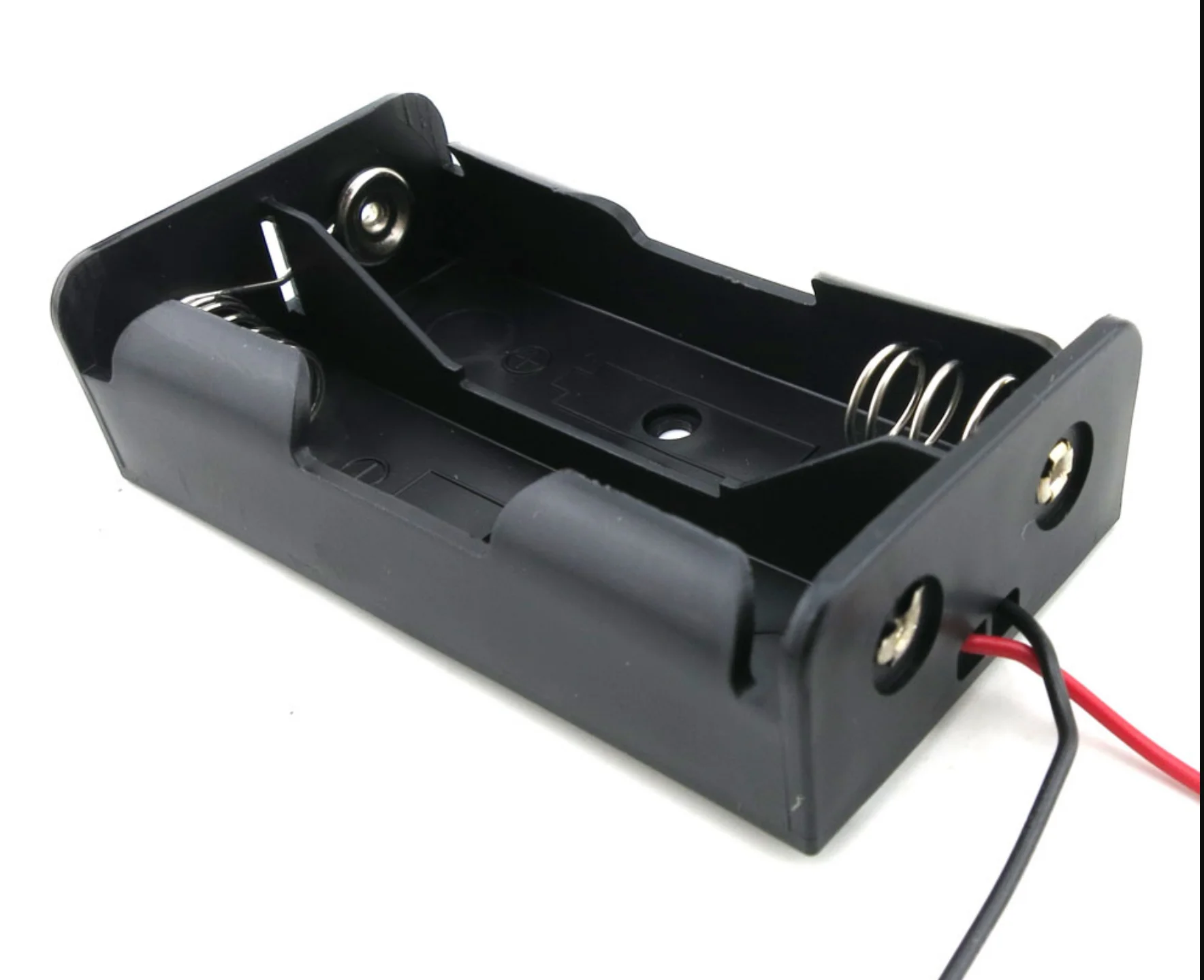 4 sizes J028Y 18650 Black Plastic Model Airplane Wired battery box High Quality