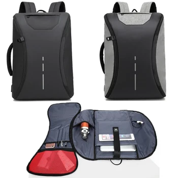 

Fashion trend creative backpack men's multifunctional USB waterproof outdoor leisure bag school bag business computer backpack