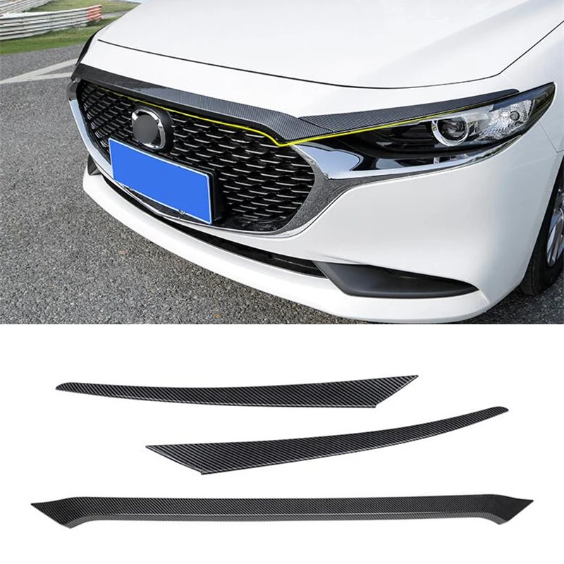 CEYUSOT для нового Mazda 3 Автомобильная решетка отделочная полоса украшение капота