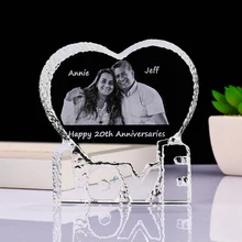 Индивидуальный кристалл свадебные фото Albumn уникальная фоторамка Друзья Семья подарки влюбленным
