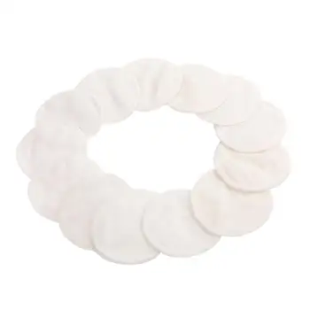 

20pcs 8cm Double Layer Reusable Pads Makeup Facial Remover Cleaning Pads Washable Bamboo Fiber Wipe Mats