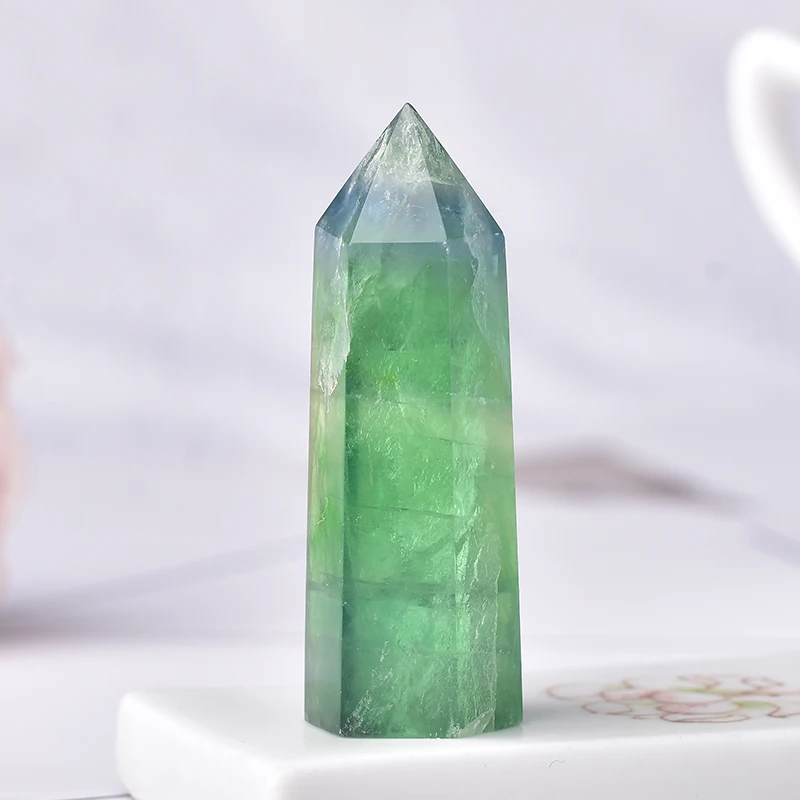 Natural Healing Crystal Point Wand Set – 36 Vibrant Colors of Polished Stone Towers for Energy, Meditation, and Home Décor