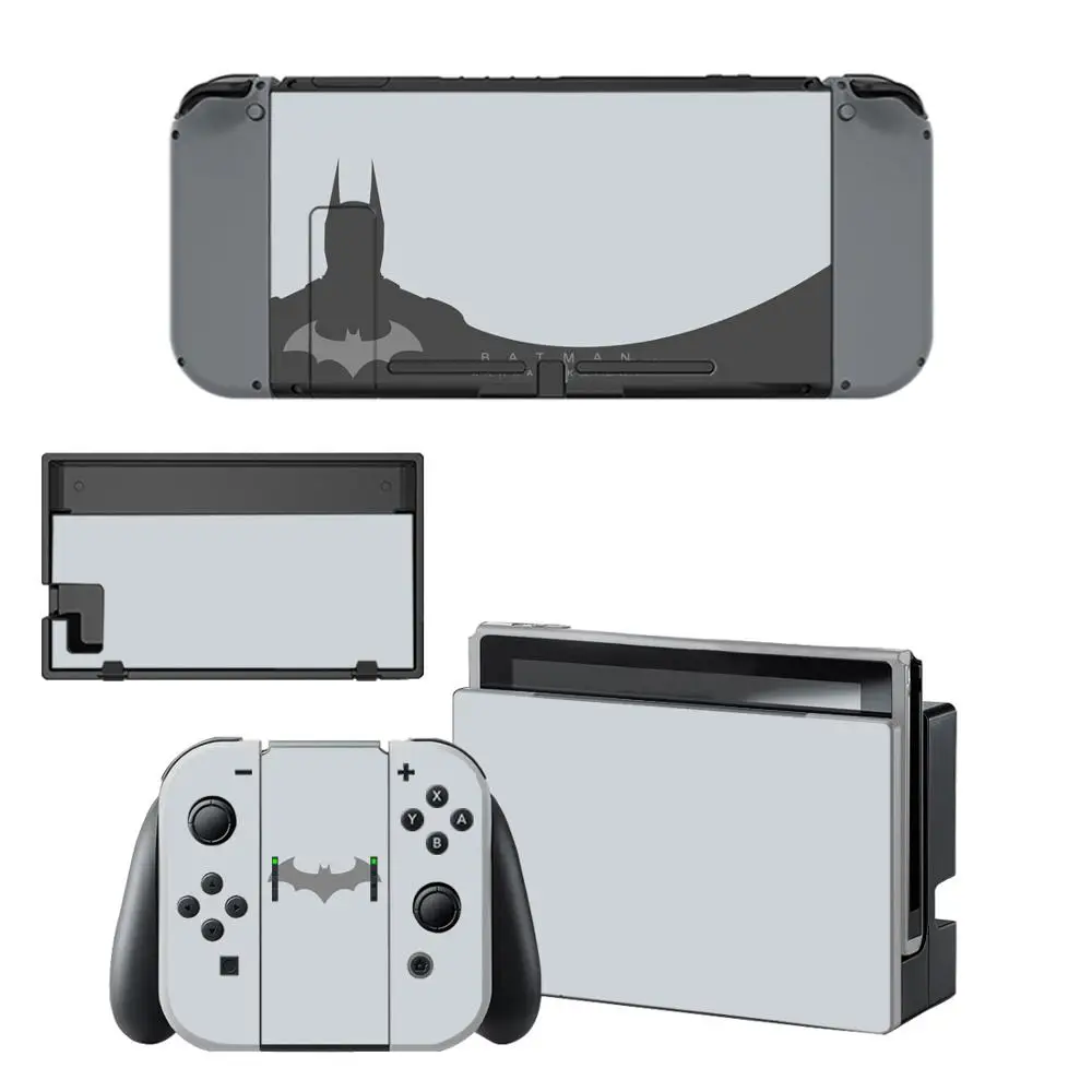 Наклейка с Бэтменом для nintendo switch с кожицей для nintendo Switch консоль Joy-con контроллер Dock Skins наклейка - Цвет: YSNS2284