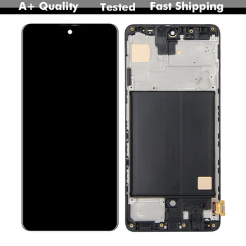 

6.5" LCD Display Touch Screen Digitizer Glass Assembly with Frame For Samsung Galaxy A51 A515 A515F A515F/DS A515FD LCD