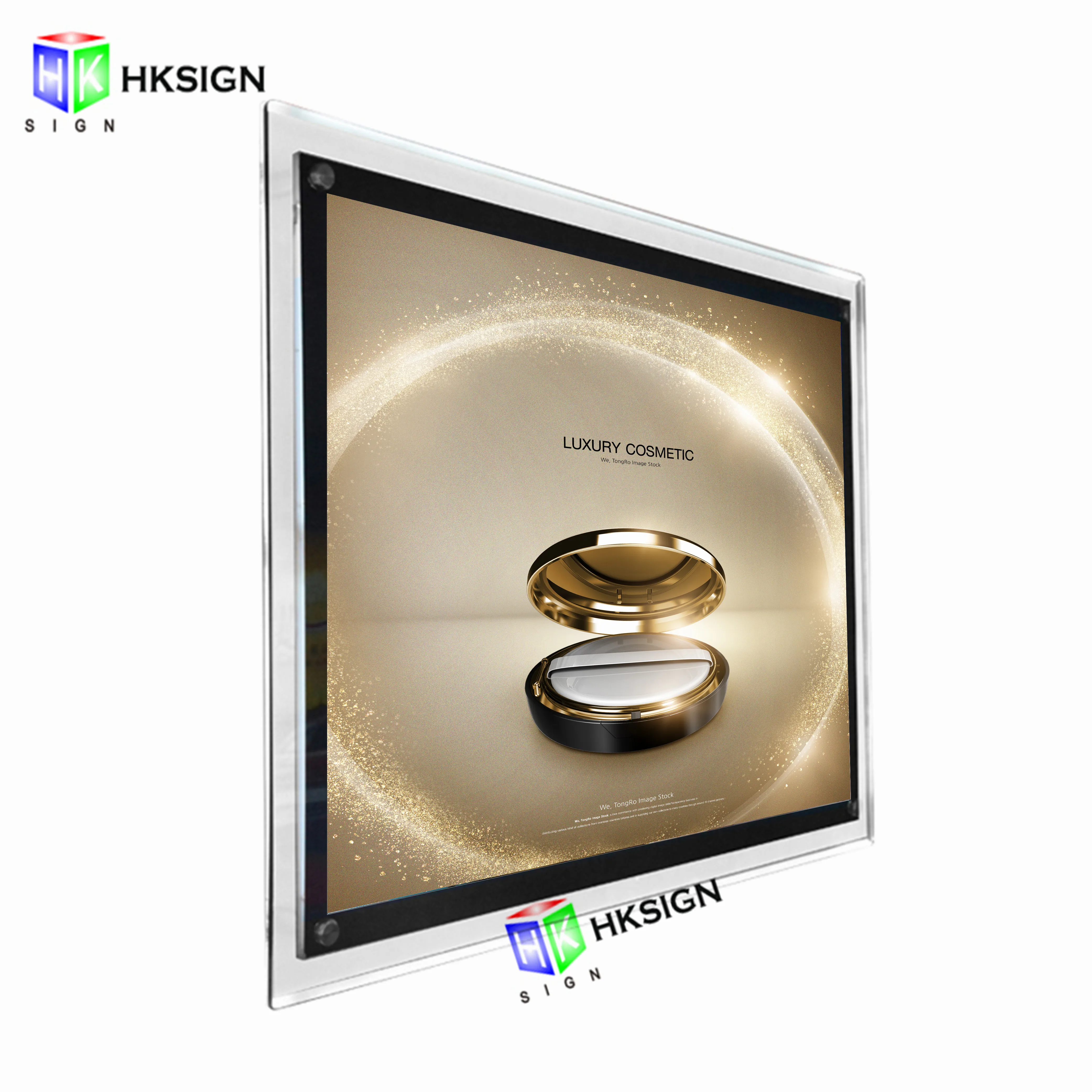 A1 Crystal Led Light Boxes For Menu Board Store Signs Wall Mounted Led