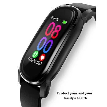 

3 Color Business Lady Smart Wristbands IP67 Waterproof Fitness Bracelet Heart Rate Monitor Smartband Female Women Watch Ban