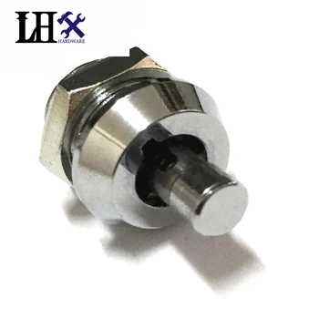 

LHX AMMS123 Hardware Push Lock Cabinet Lock with Tublar Keys for Box Equipment Drawer Locks Zinc Alloy