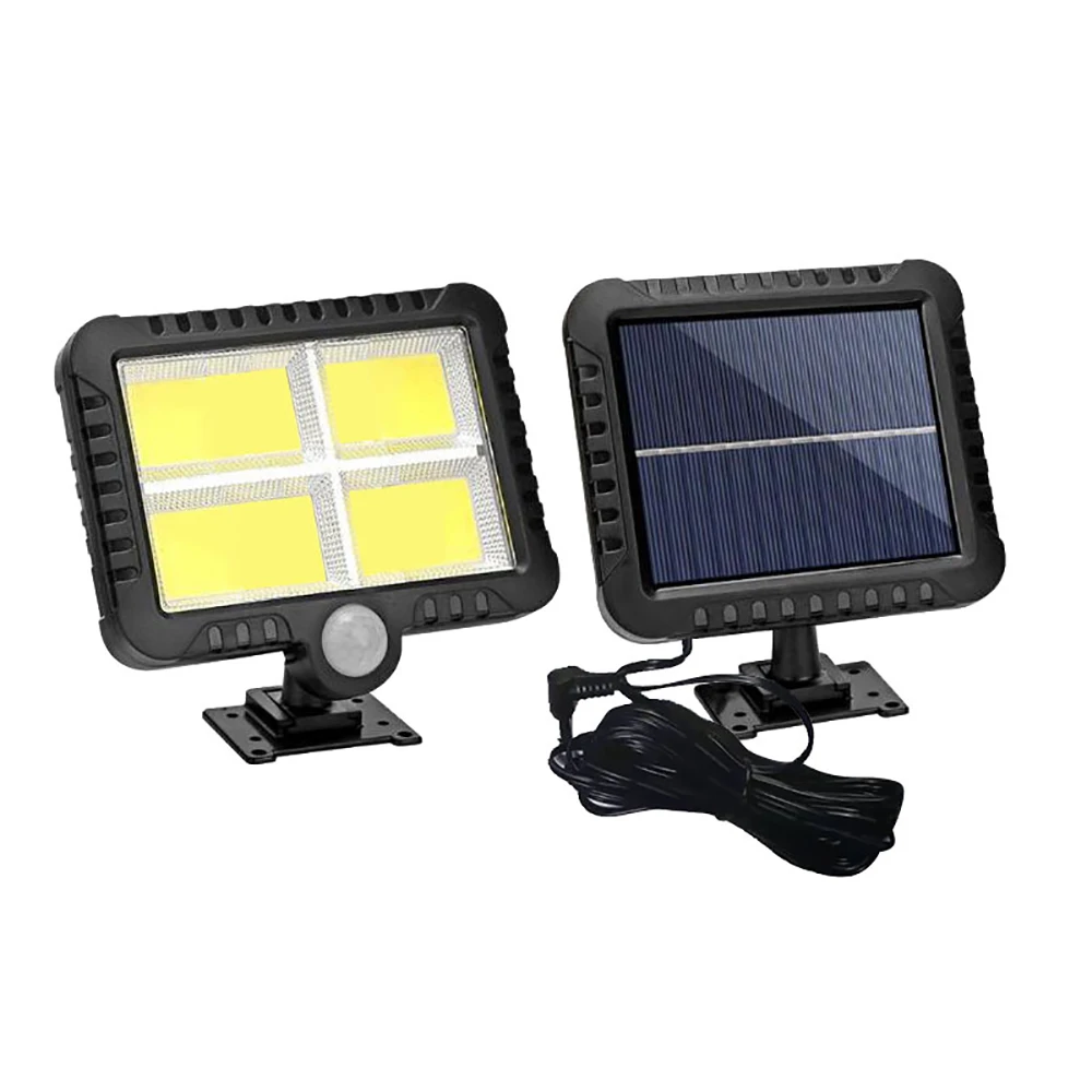 124 PCS Mpow 128 COB LEDS Solar Garden Light Motion Sensor Solar Lamp With IP65 Waterproof 180LM Wireless Outdoor Wall Light (9)
