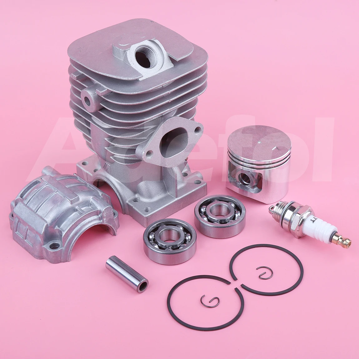41mm Cylinder Piston Oil Seal Kit For Echo CS4200 Chainsaw 100202-59530 Engine w Spark Plug Ring Pin 4